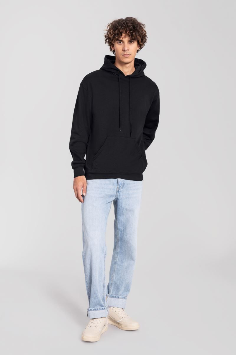 Fruit of the Loom Kapuzen Sweater Iconic 250 Hooded Sweat bedrucken