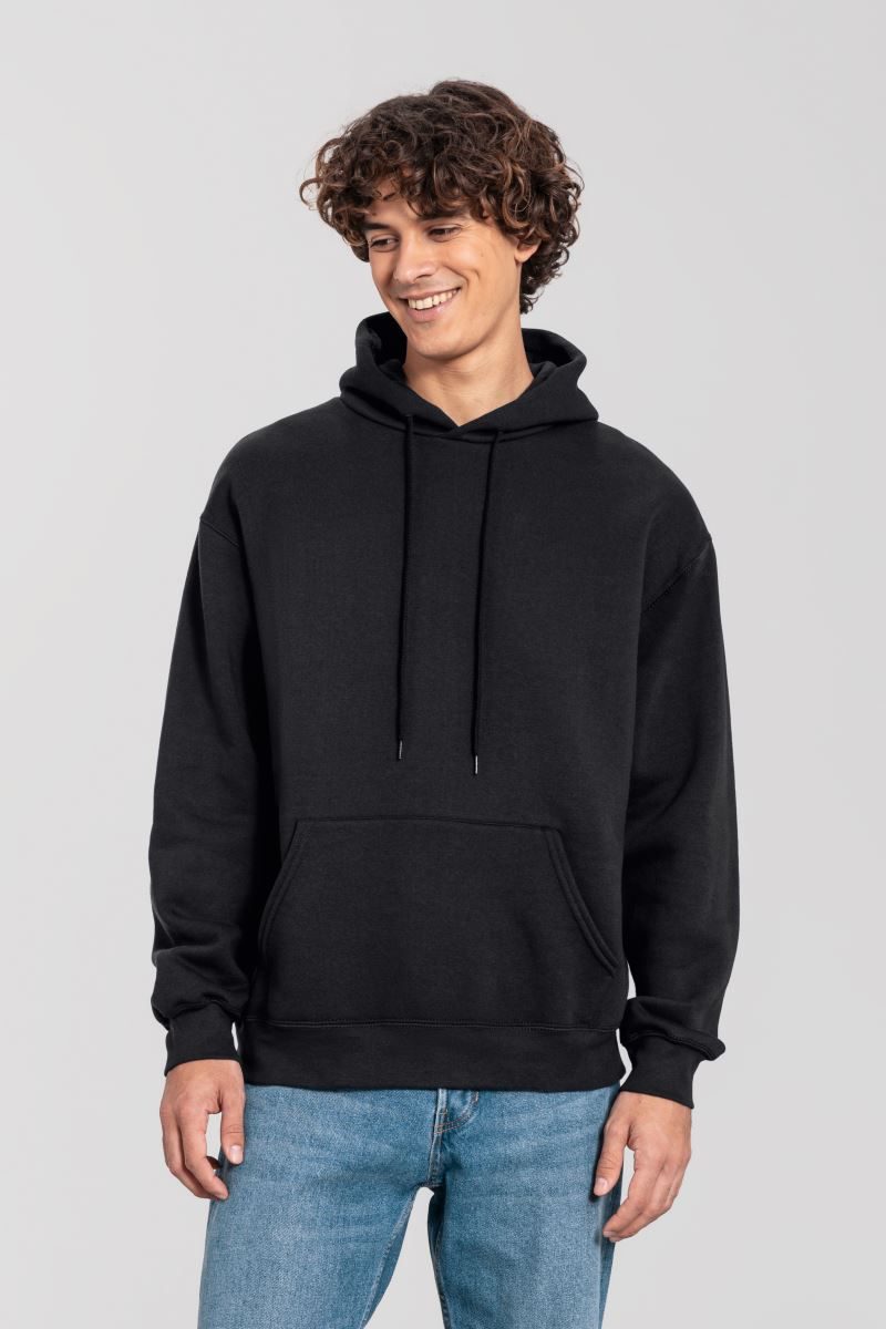 Fruit of the Loom Schwerer Kapuzen Sweater Iconic Premium Hooded Sweat bedrucken