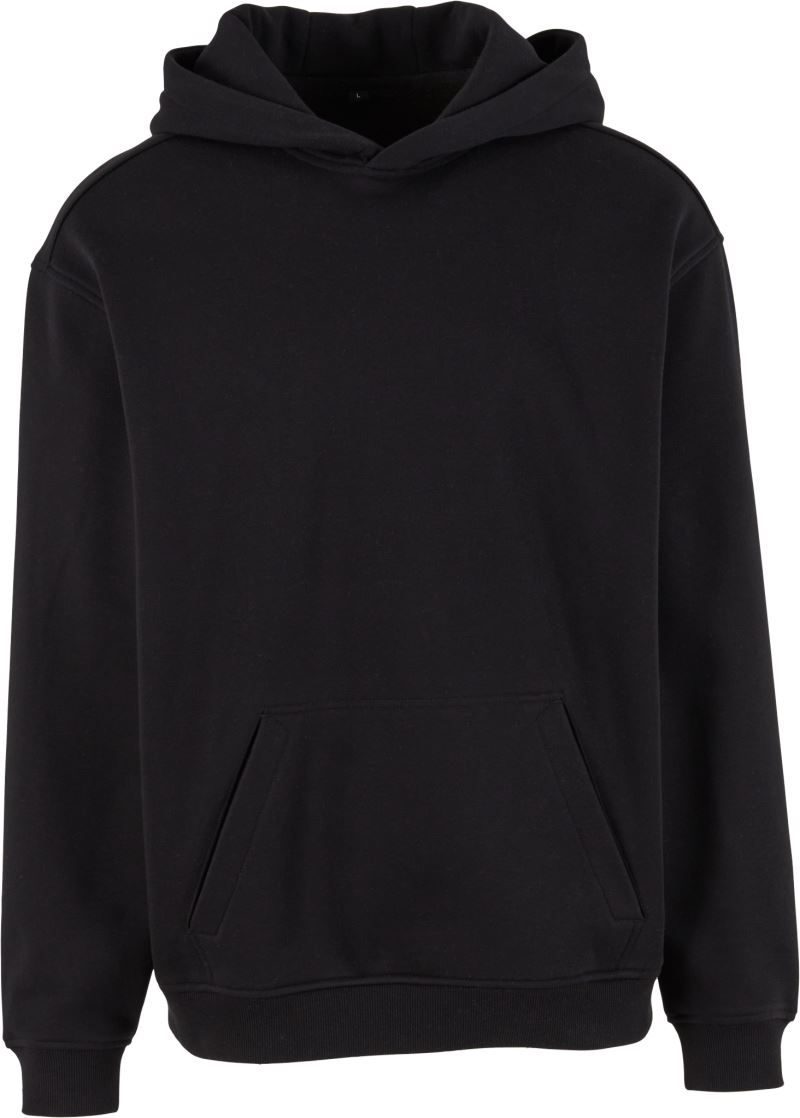 Build your Brand Schwerer Kapuzen Sweater "Loose Fit" BY 410 bedrucken