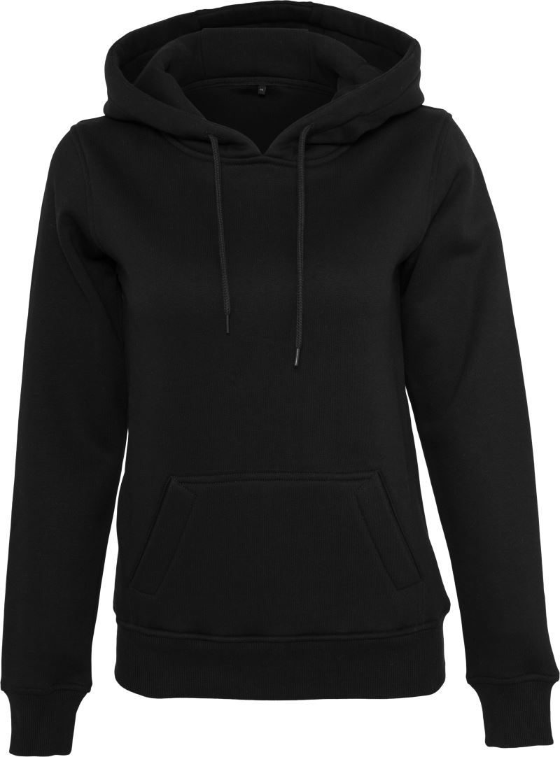 Build your Brand Schwerer Damen Kapuzen Sweater BY 026 bedrucken