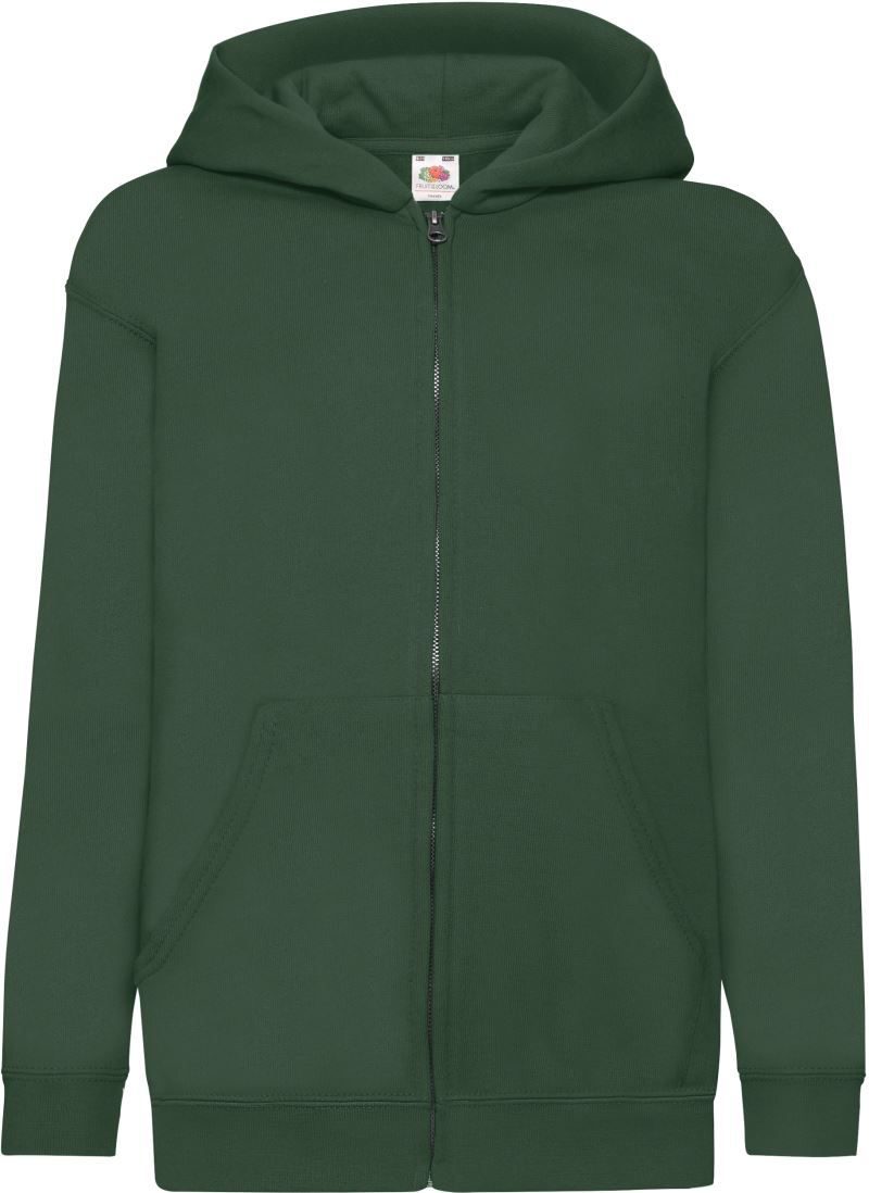 Fruit of the Loom Kinder Kapuzen Sweatjacke Classic Kids Sweat Jacket bedrucken