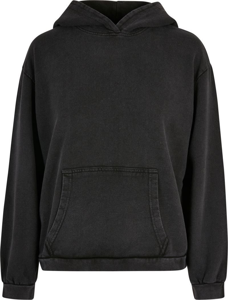 Build your Brand Damen Kapuzen Sweater "Acid Wash" BY 194 bedrucken