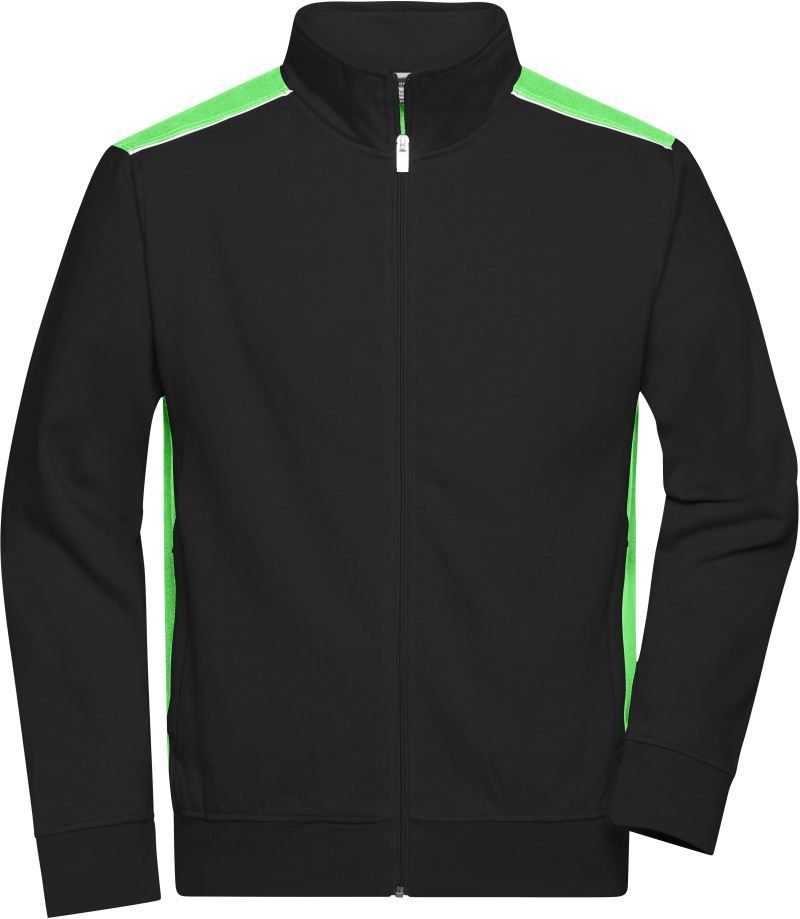 Daiber Herren Workwear Sweat Jacke - Color JN 870 bedrucken