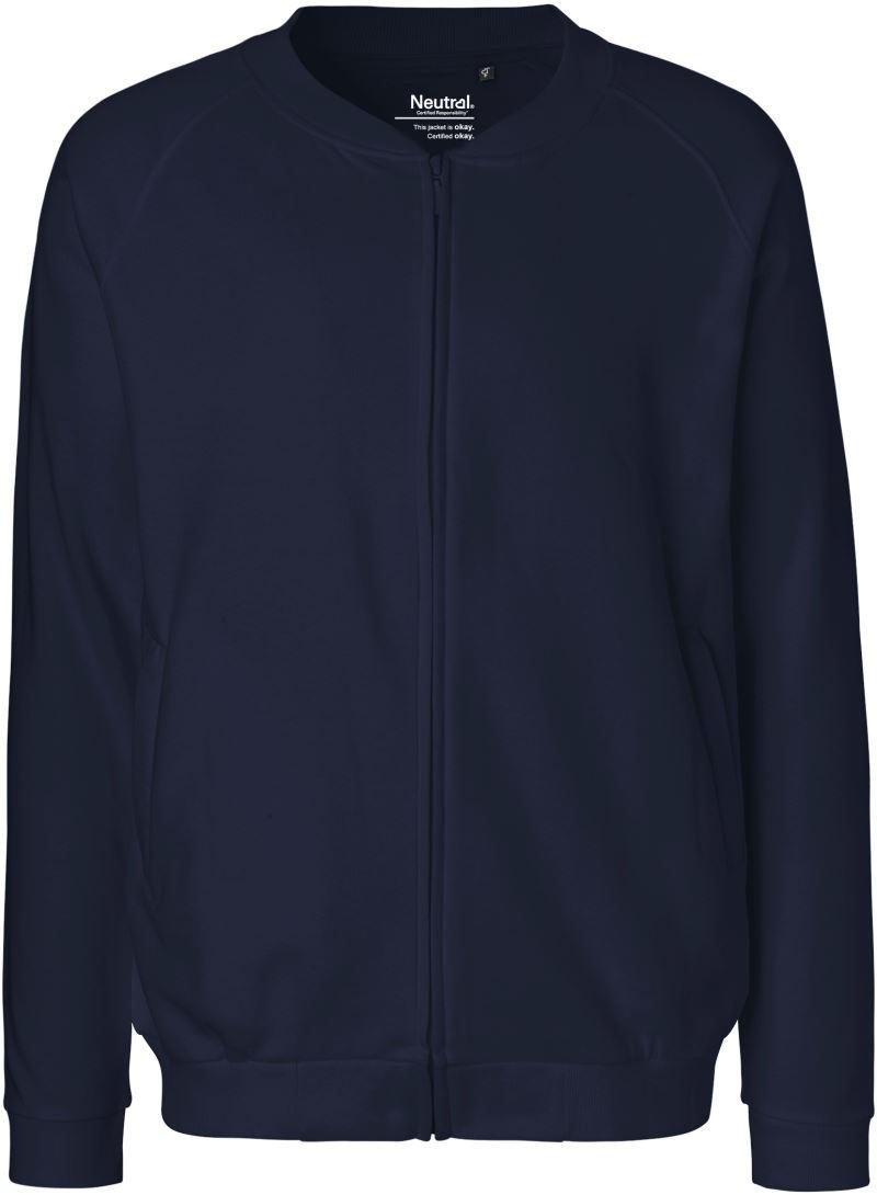 Neutral Unisex Bio Sweatjacke O 73501 bedrucken
