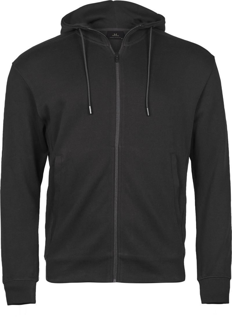 Tee Jays Interlock Kapuzen Sweatjacke TJ 5508 bedrucken
