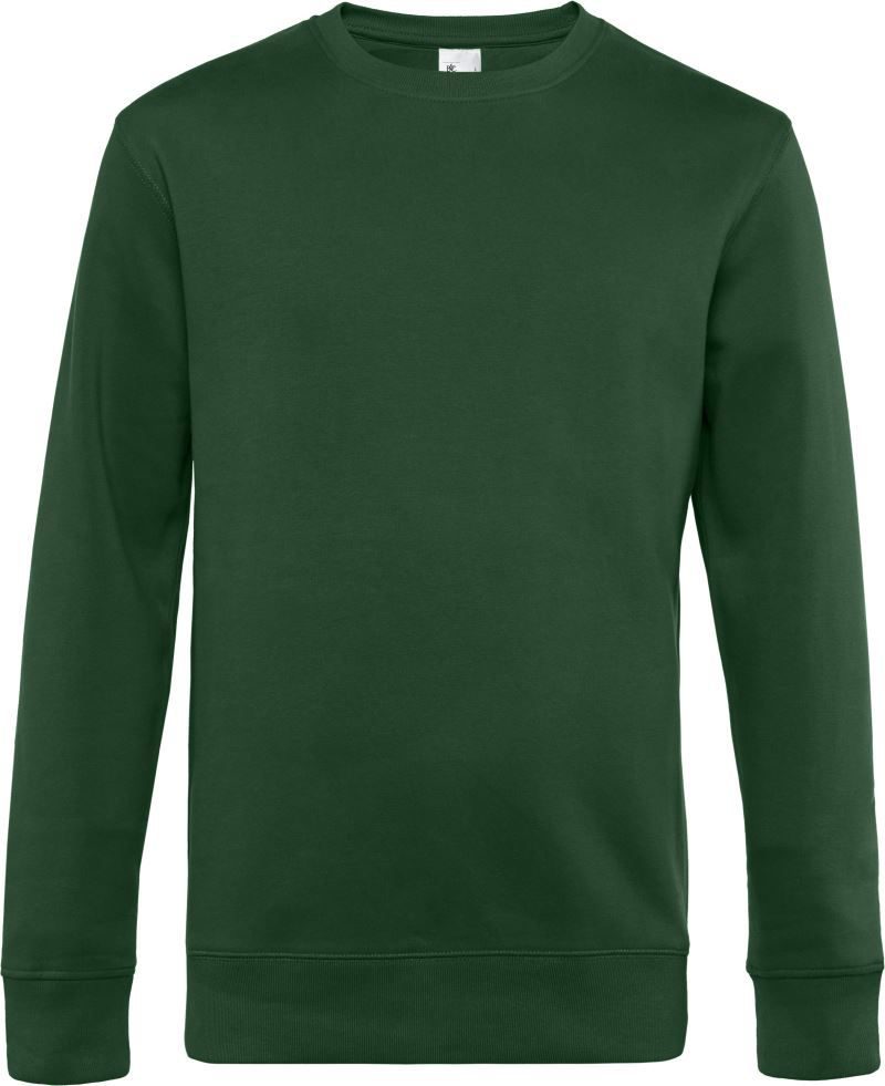 B&C Herren Sweater KING Crew Neck_° bedrucken