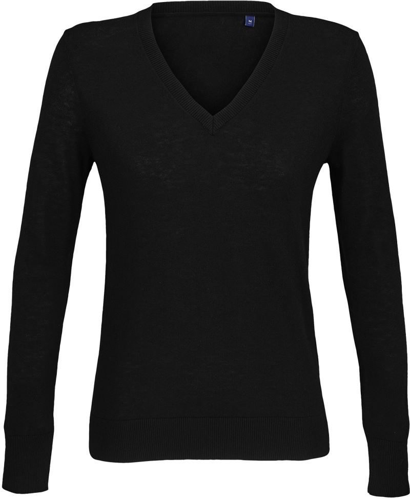 NEOBLU Damen V-Ausschnitt Pullover Sullivan Women bedrucken