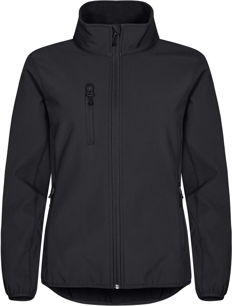 Clique Damen 3-Lagen Softshell Jacke Classic Softshell Jkt W bedrucken