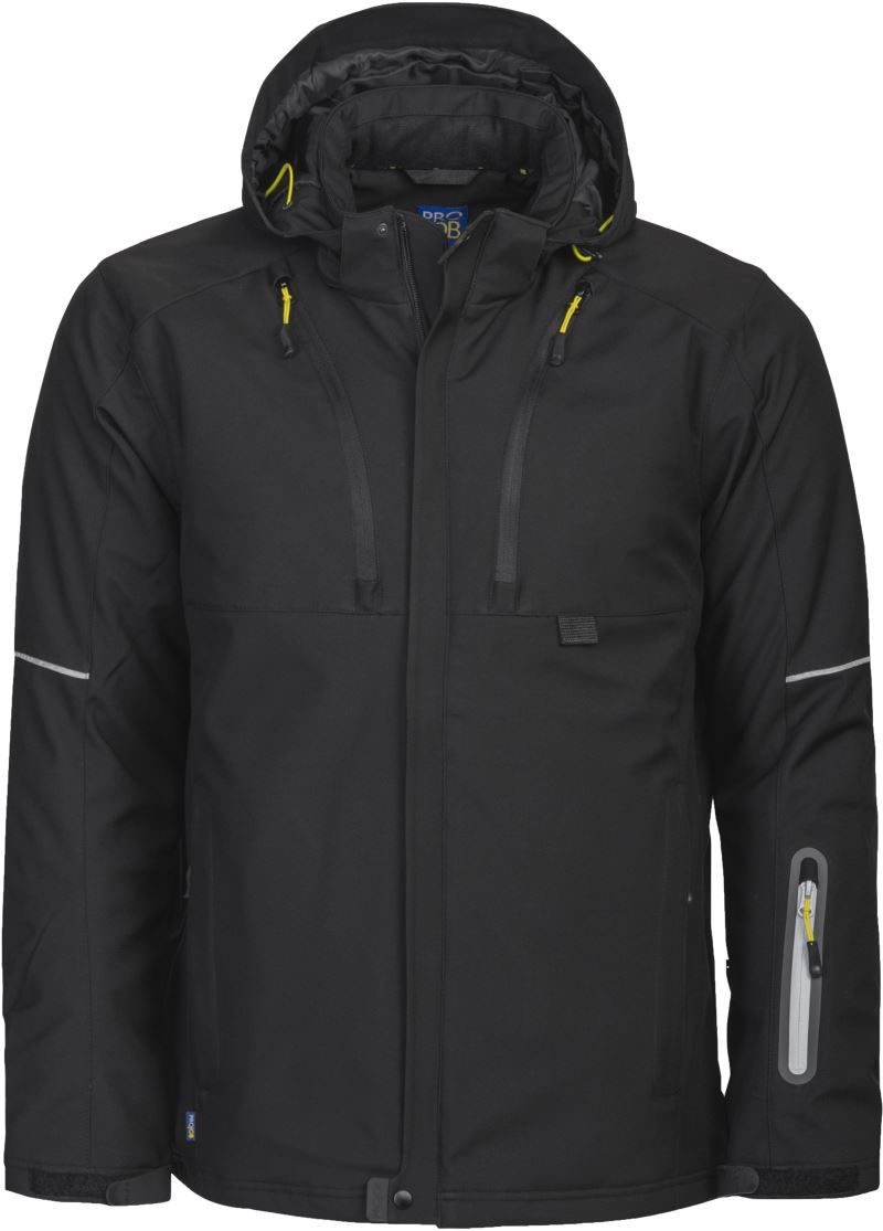 ProJob Gefütterte Workwear Softshell Jacke 3407 Padded Jacket bedrucken