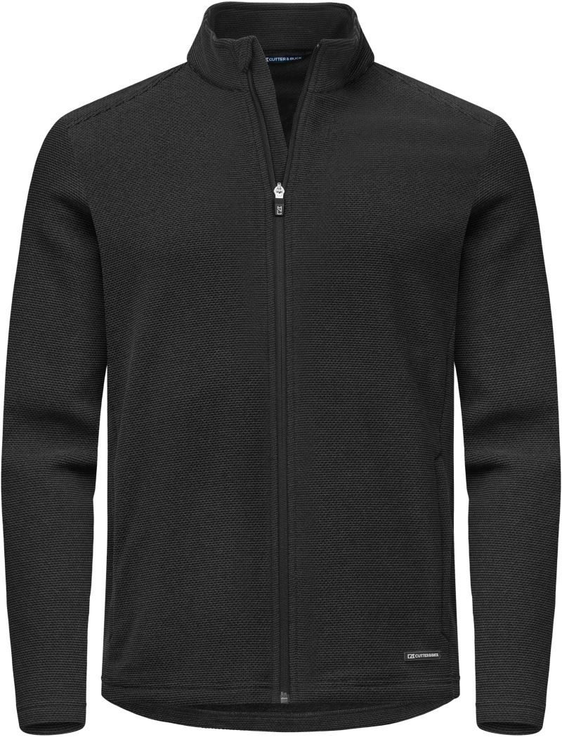 Cutter & Buck Herren Fleece Jacke "Hunts Point" Hunts Fleece Jacket Men bedrucken