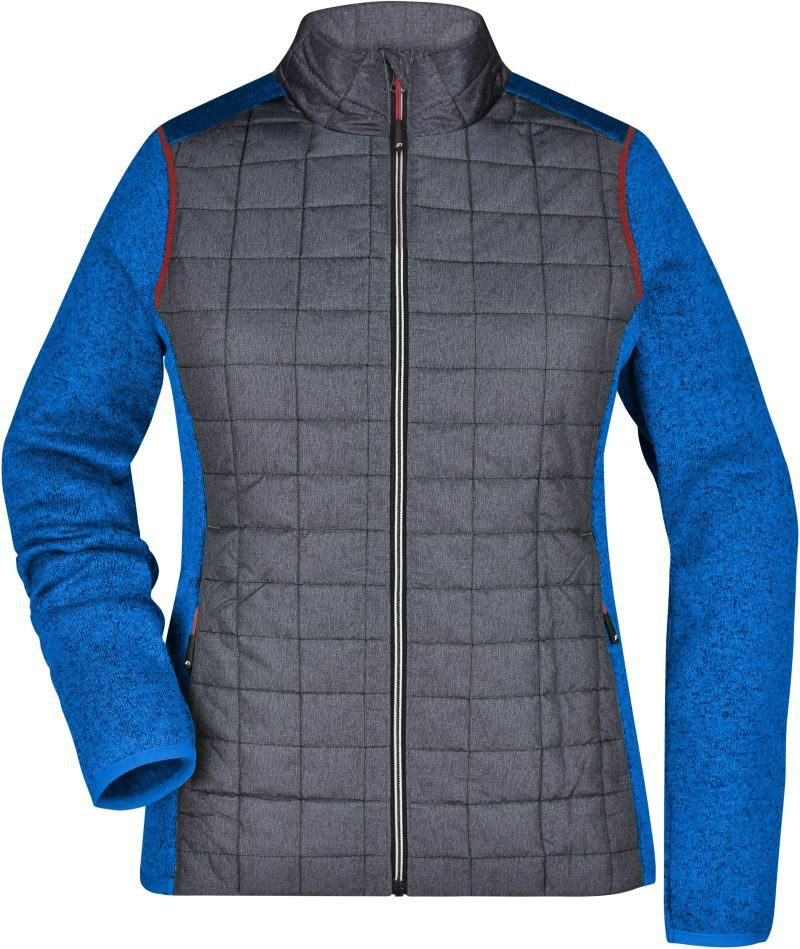 Daiber Damen Strick Hybrid Jacke JN 741 bedrucken