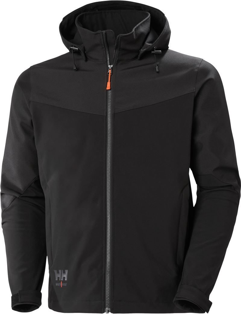 Helly Hansen 3-Lagen Kapuzen Softshell Jacke "Oxford" Oxford 74290 bedrucken