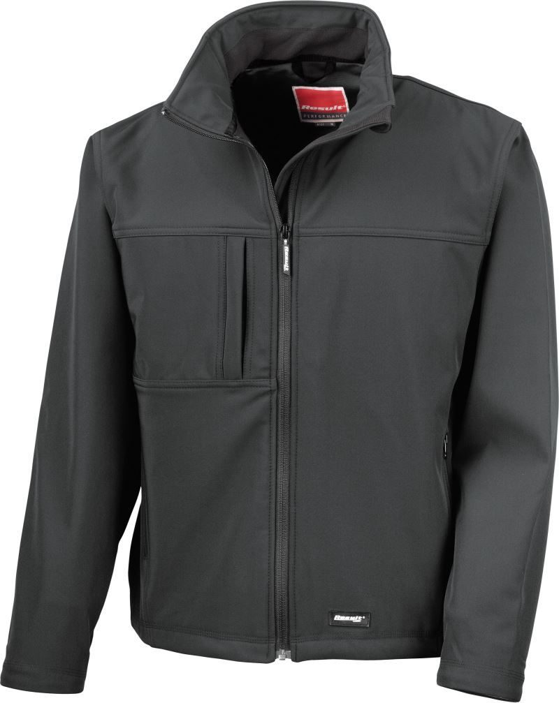 Result Herren 3-Lagen Softshell Jacke R 121M bedrucken