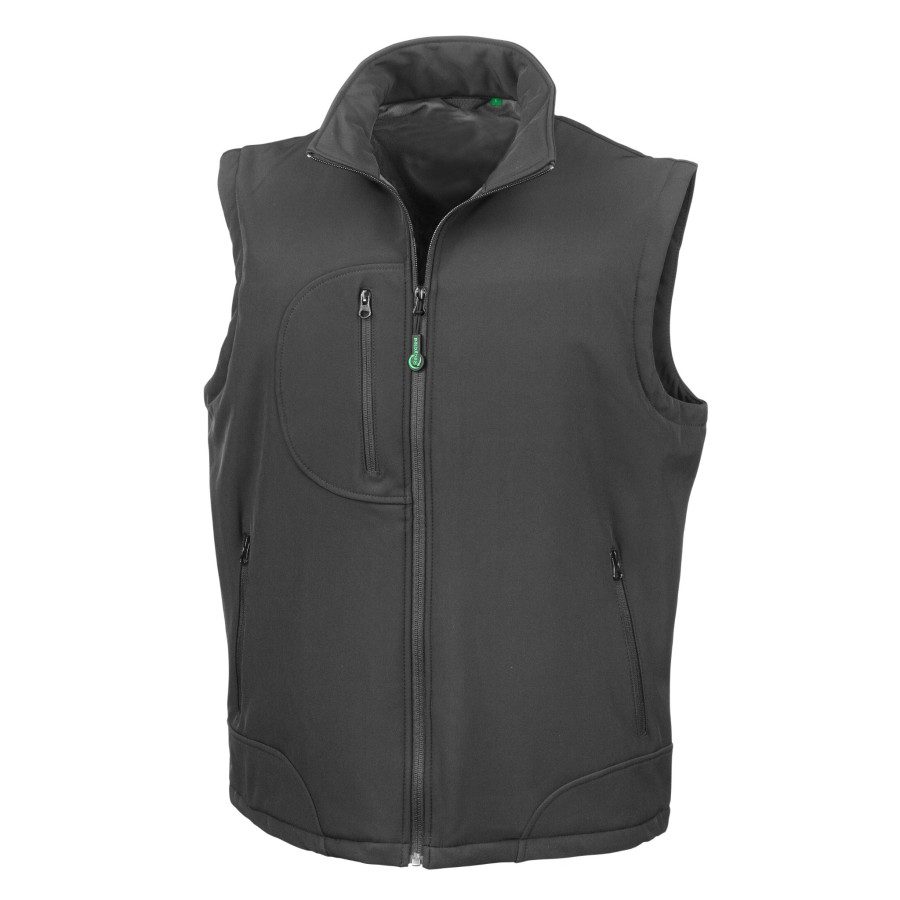 Result 3-Lagen Softshell Bodywarmer R 123X bedrucken
