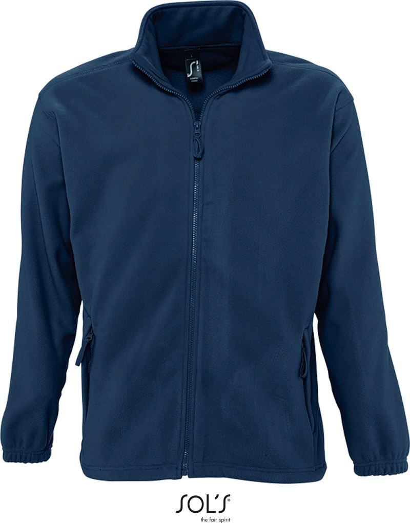 SOL'S Fleece Jacke North bedrucken