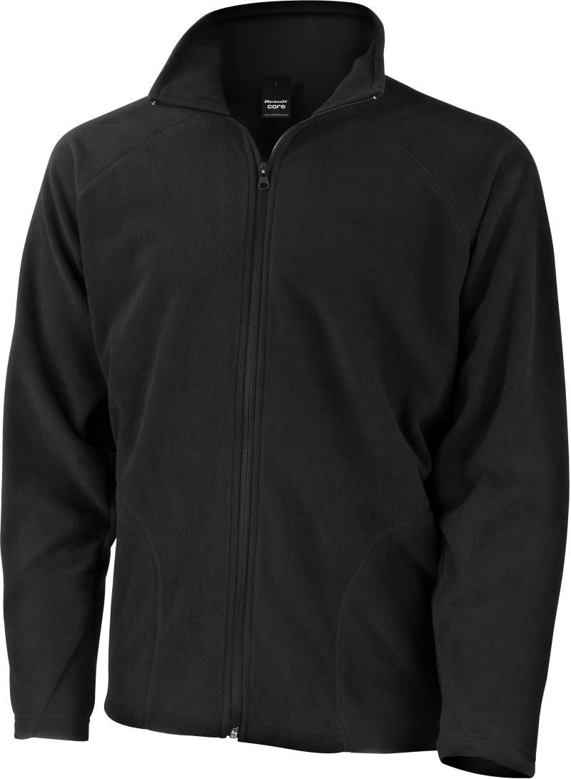 Result Microfleece Jacke R 114X bedrucken