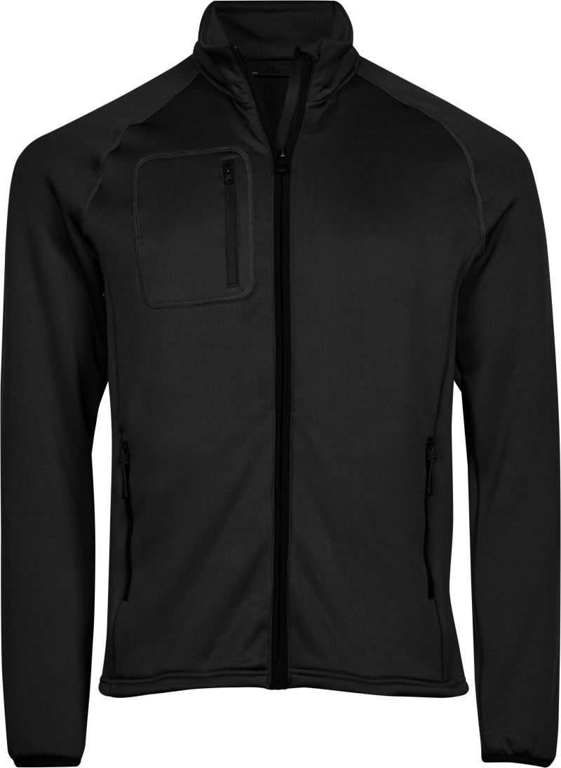 Tee Jays Herren Stretch Fleece Jacke TJ 9100 bedrucken