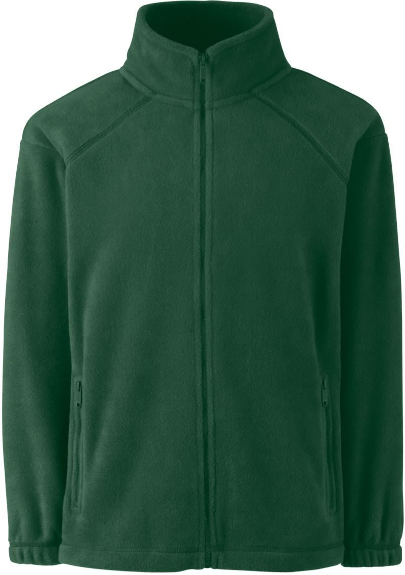 Fruit of the Loom Kinder Fleece Jacke Kids Outdoor Fleece bedrucken