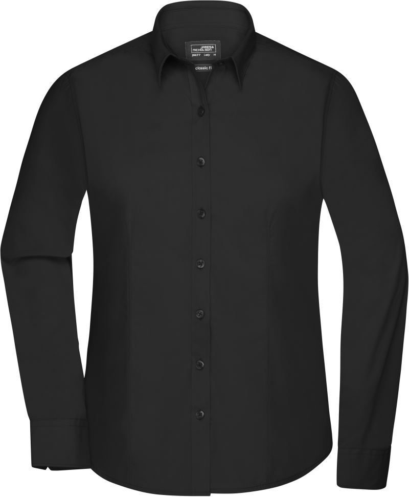 Daiber Popeline Bluse langarm JN 677 bedrucken
