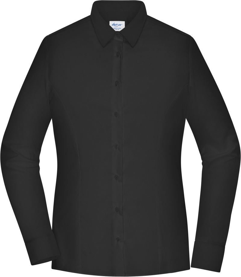 Daiber Popeline Slim Fit Bluse langarm JN 1371 bedrucken