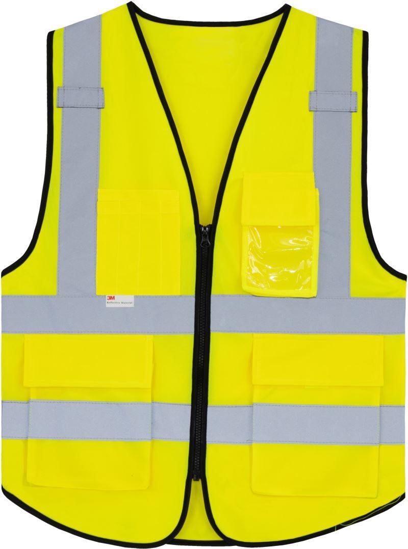 Korntex Hi-Vis Multifunktionsweste KXPMF – Munich bedrucken