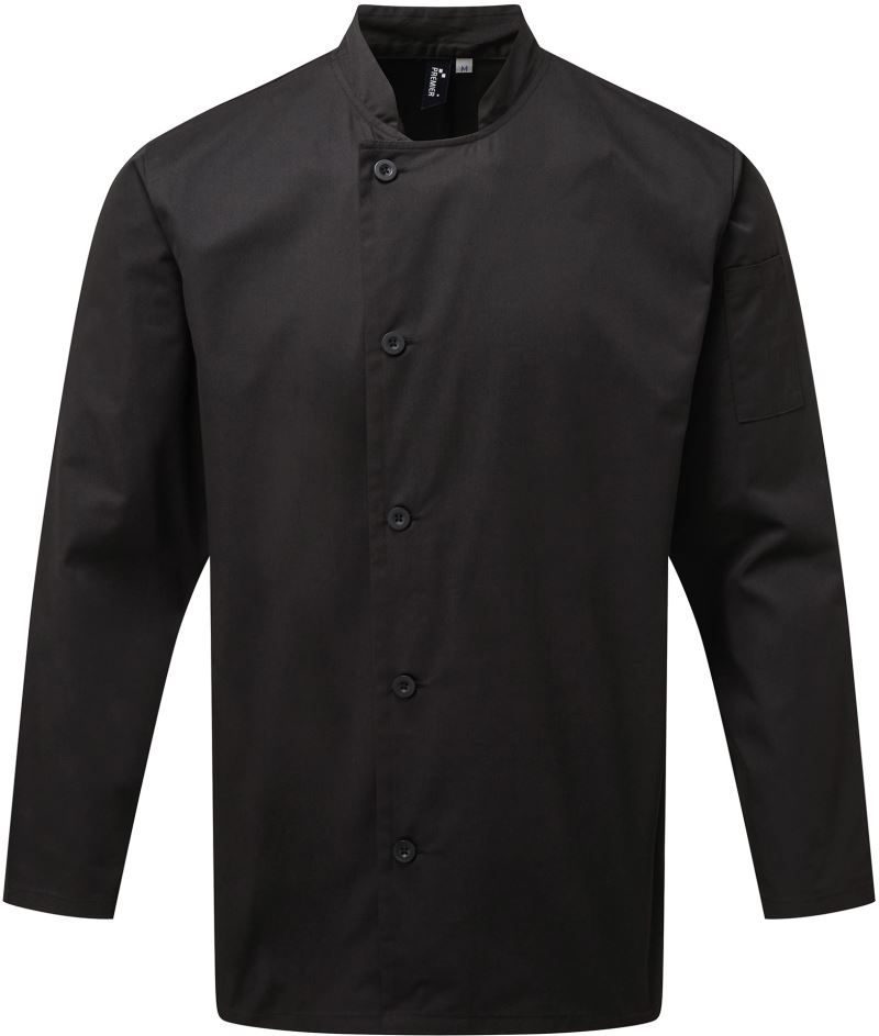 Premier Kochjacke langarm PR 901 bedrucken