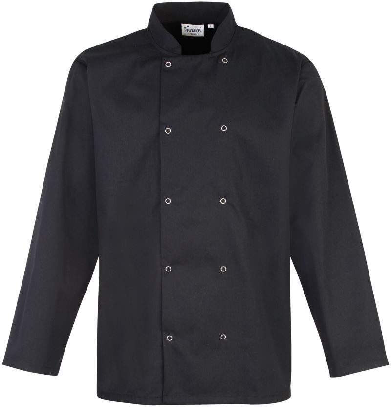 Premier Kochjacke langarm PR 665 bedrucken