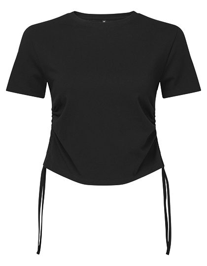 TriDri® Women´s Ruched Crop Top TR069 bedrucken