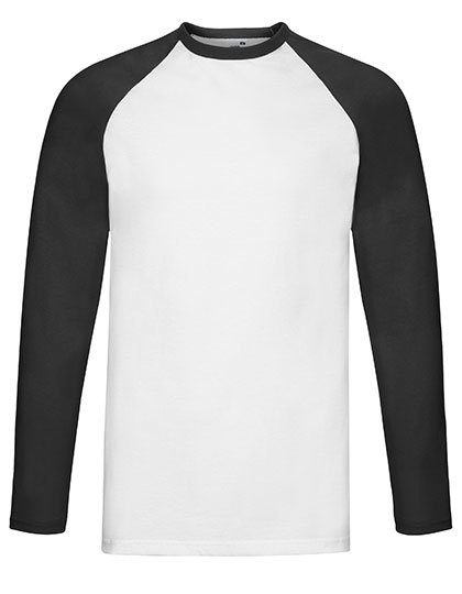 Fruit of the Loom Long Sleeve Baseball T 61-028-0 bedrucken