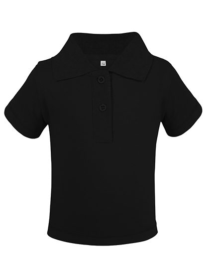 Link Kids Wear Organic Baby Polo Short Sleeve Teddy 01 13003-1122 bedrucken