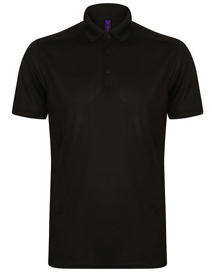 Henbury Men´s Slim Fit Stretch Polo Shirt + Wicking Finish H460 bedrucken