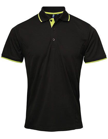 Premier Workwear Men´s Contrast Coolchecker® Polo PR618 bedrucken