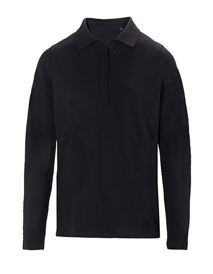 NEOBLU Women´s Long Sleeve Polo Shirt Owen 04397 bedrucken