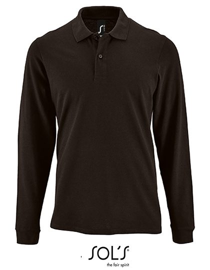 SOL´S Men´s Long-Sleeve Piqué Polo Shirt Perfect 02087 bedrucken