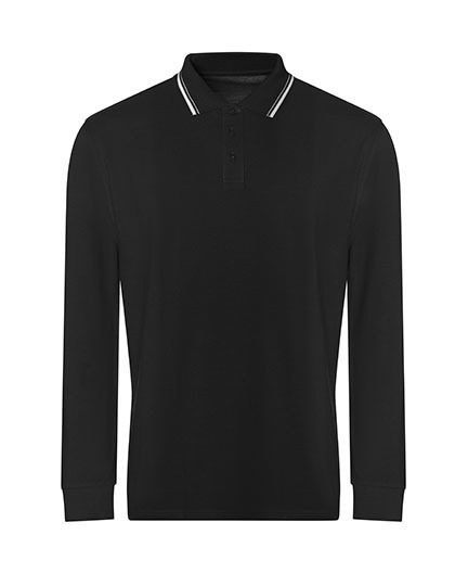 Just Polos Long Sleeve Tipped 100 Polo JP103 bedrucken