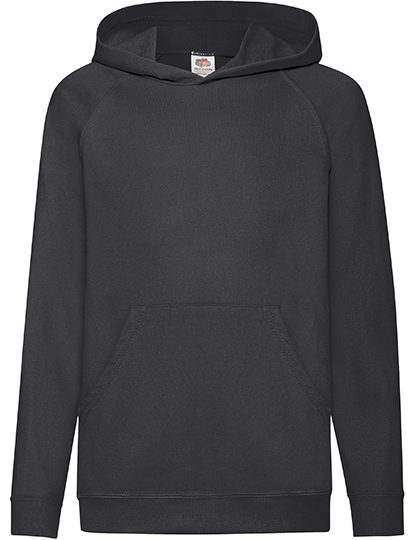 Fruit of the Loom Kids´ Lightweight Hooded Sweat 62-009-0 bedrucken