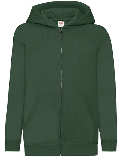Fruit of the Loom Kids´ Classic Hooded Sweat Jacket 62-045-0 bedrucken