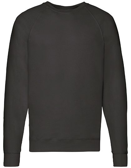 Fruit of the Loom Lightweight Raglan Sweat 62-138-0 bedrucken
