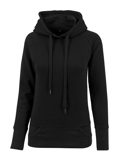 Build Your Brand Ladies` Cuff Pockets Hoody BY043 bedrucken