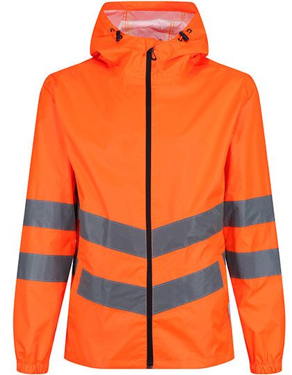 Regatta High Visibility Pro Hi-Vis Packaway Jacket TRW497 bedrucken