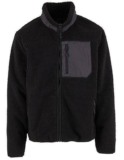 New Morning Studios Bonded Sherpa Jacket NM049 bedrucken
