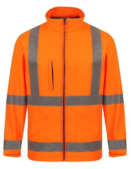 Korntex Hi-Vis Safety Softshell Jacket Turku KXSSHJ bedrucken