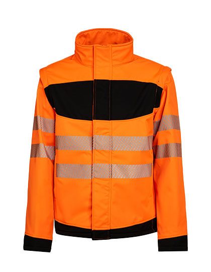 Korntex EOS Hi-Vis Workwear Softshell Jacket With Printing Area EOSSJ bedrucken