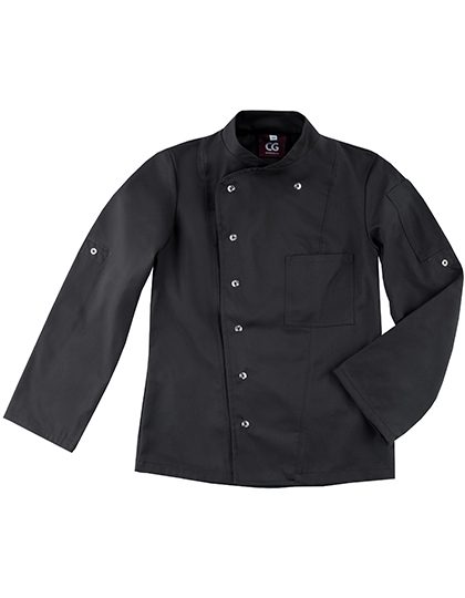 CG Workwear Ladies´ Chef Jacket Turin Classic 03105-01 bedrucken