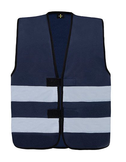 Korntex Kids´ Hi-Vis Functional Safety Vest Aarhus KW100 bedrucken
