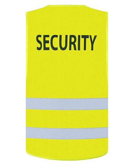 Korntex Safety Vest Passau - Security X200SEC bedrucken