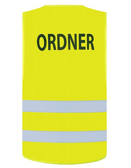 Korntex Safety Vest Passau - Ordner X200ORD bedrucken