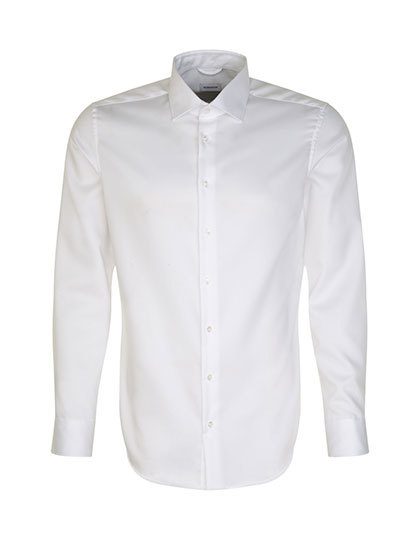 Seidensticker Men´s Shirt Slim Fit Fine Twill Longsleeve 643510 bedrucken