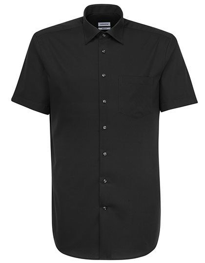 Seidensticker Men´s Shirt Regular Fit Short Sleeve 001001 bedrucken