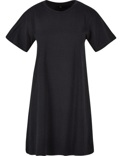 Build Your Brand Ladies Tee Dress BY214 bedrucken